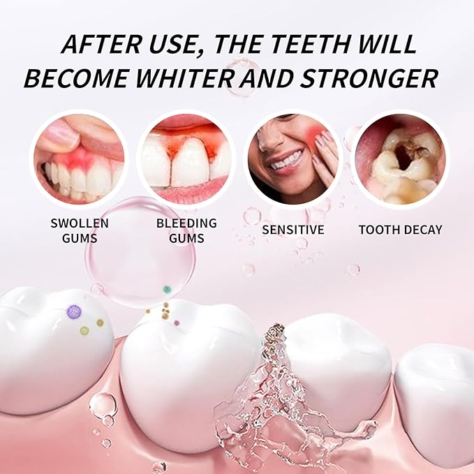 Hydroxyapatite Toothpaste 10% + Niacinamide Whitening Toothpaste, Enamel Repair & Gum Care, Nano Hydroxyapatite - Sensitivity Relief, Whitening, Fluoride-Free, Breath Freshening