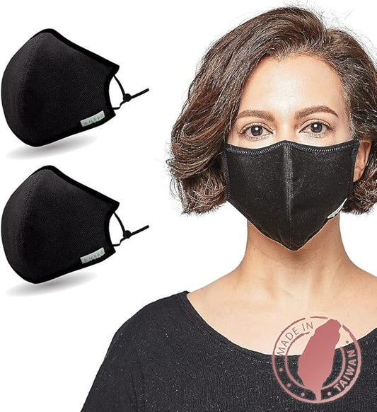 Shero Reusable Copper Infused Face Mask With Nose Wire, Washable, Breathable and Adjustable