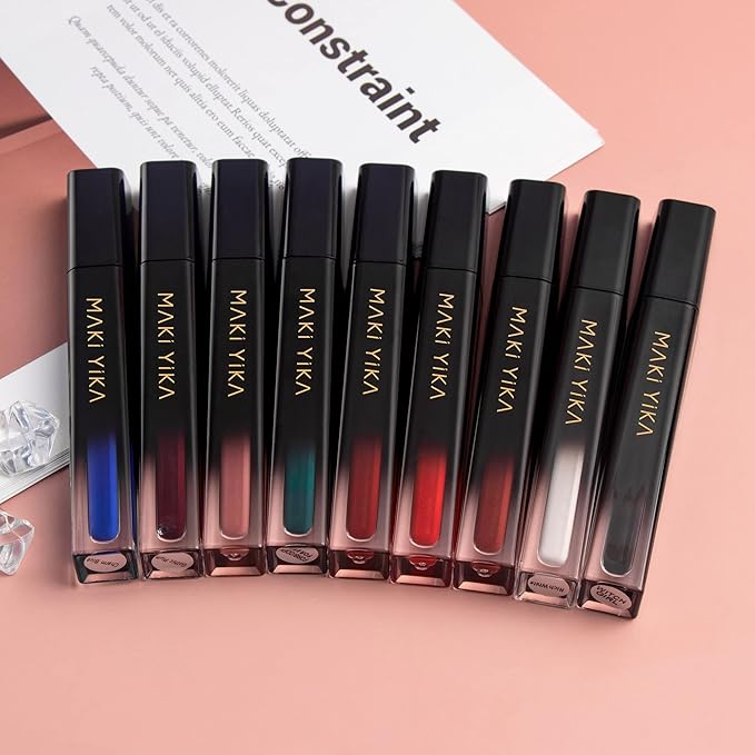MAKI YIKA Orange Lipstick for Women Color Stay Long Lasting Lipsticks Coral Matte Liquid Lipstick Transferproof Cruelty-Free Lip Color |Coral Nude