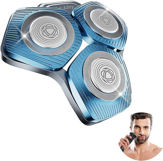SH71/50 Shaving Heads Compatible with Phili*s Shavers Series S5000 (S5XXX),S7000 (S7XXX) for SH60/70 and SH70/70 (Blue)