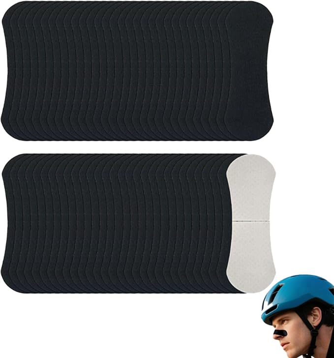 Nasal Strips for Snoring, 60 Pack Extra Breathing Nose Strips, Reduce Snoring Aids for Men & Women - Sweat Resistant Design for All Day Use - Improves Sleep and Workout Performance, 2.36" Black
