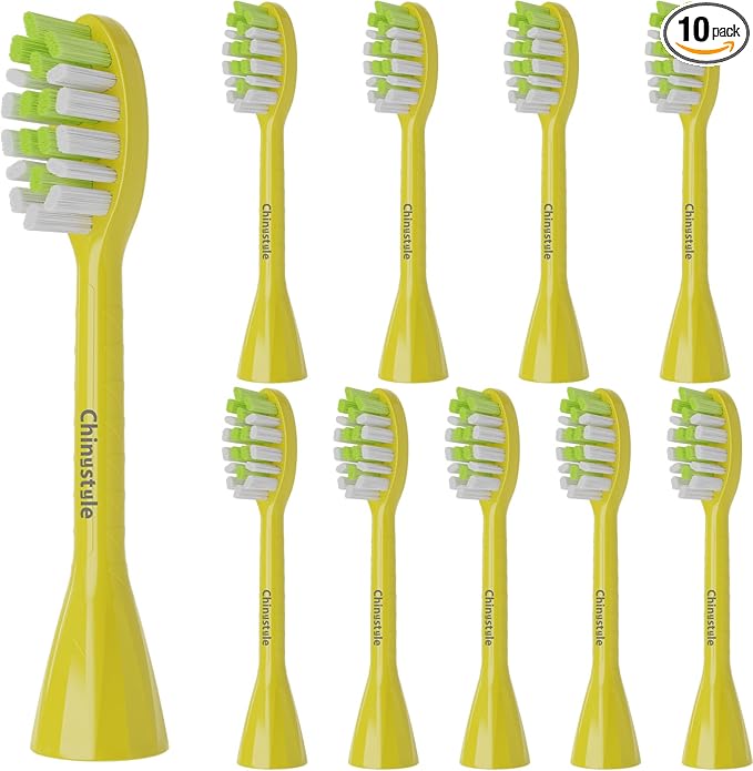 Replacement Toothbrush Heads Compatible with Philips One Sonicare Electric Toothbrush HY1200 HY1100, Tooth Brush Head Mango -10 Pack