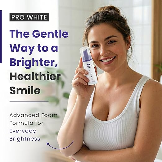 Whitening Foam - Tooth Whitening Foams for a Clean & Radiant Smile- Teeth Enhancer with a Gentle Formula Ideal for Everyday Use- Refresh Your Smile with Easy-to-Use Whitening Foam- 50ml- 2 Pack