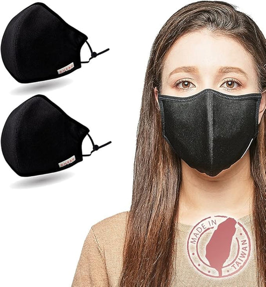 Shero Reusable Copper Infused Face Mask With Nose Wire, Washable, Breathable and Adjustable