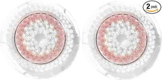 Brush Head Replacements Compatible with Clarisonic Mia 1, Mia 2, Smart Profile Uplift and Alpha Fit Face Cleaning Brush Heads (Pink-2Pack)