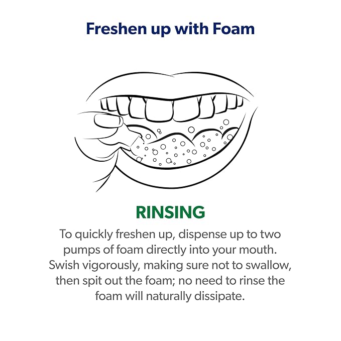 EverSmile FreshDent Denture and Partial Denture Cleaner + Teeth Whitening Spray and Foam– Travel Size Alternative to Cleaning Tablets That Eliminates Bacteria and Fights Bad Breath – 50ml + 10ml (4pk)