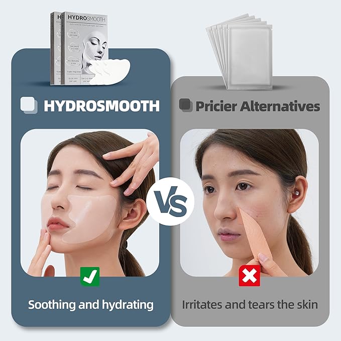 Smile Line Patches (12 pcs), Nasolabial Folds & Laugh Line Patches, Mouth Wrinkle Mask & Smoothing Patches, Smile Wrinkle Patch & Anti-Wrinkle for Face, Collagen Strip Facial Stickers
