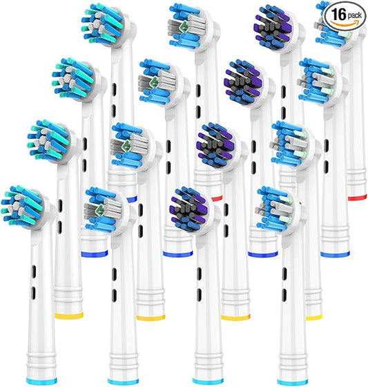 Replacement Toothbrush Heads 8 Pack, Electric Toothbrush Heads Compatible with Oral B Electric Toothbrush, Whitening Toothbrush Head