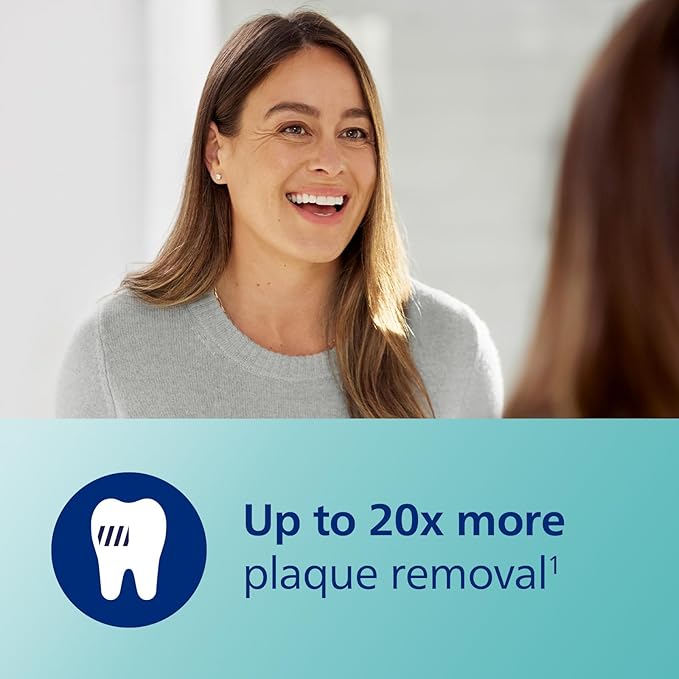 Philips Sonicare DiamondClean Smart 9750 Electric Toothbrush, Sonic Toothbrush with App, Pressure Sensor, Brush Head Detection, 5 Brushing Modes and 3 Intensity Levels, Rosegold, HX9924/67