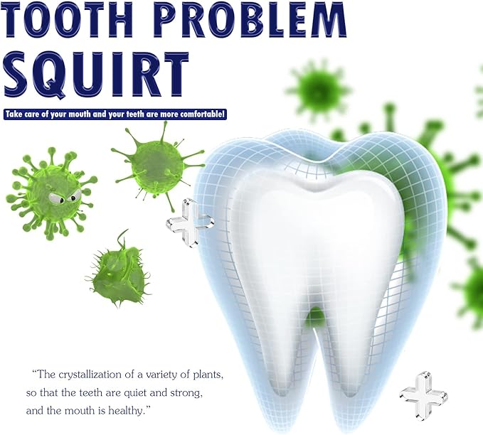 Tooth Pain Relief for Adults Spray,Treatment Tooth Ache Nerve Pain Medicine,Quicklynumbs Nerve Wisdom Tooth Inflammation,Red and Swollen Gums, and Other Types of Dental（1Pcs）