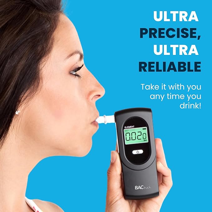 BACtrack Element Breathalyzer | Professional-Grade Accuracy | DOT & NHTSA Compliant | Portable Breath Alcohol Tester for Personal & Professional Use