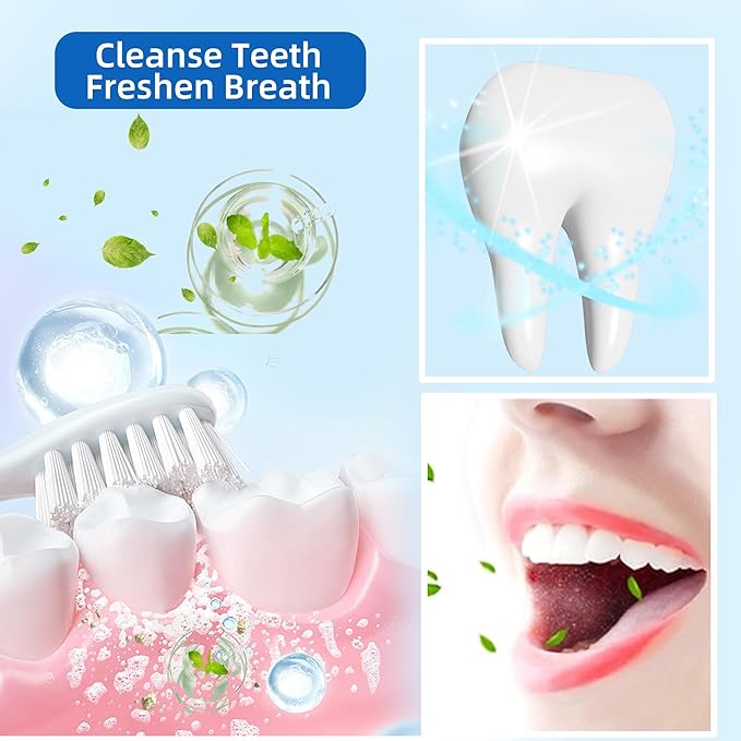 Set 3-Pack Hydroxyapatite Toothpastes for Enamel Protection and Tooth Strengthening，Fresh Breath，Formula mild Mint， Daily Use for Oral Health.（ 4.23oz） (3)