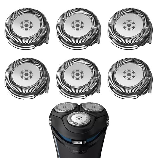 6P SH30 Replacement Heads for Series 3000, 2000, 1000 and S1560, SH30 Blades for 3900, 3600, 2400