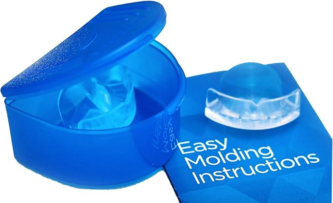 Dental Guard SMARTGUARD Elite (2 Guards 1 Travel case) Front Tooth Custom Anti Teeth Grinding Night Guard for Clenching - Dentist Designed - Bruxing Splint Mouth Protector for Relief of Symptoms