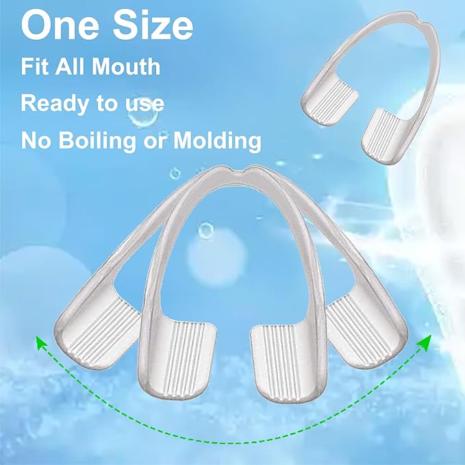 Kids Mouth Guard for Grinding and Clenching Teeth with Portable Hygiene Case | BPA Free, Disposable & Ready to Use - No Need to Boil/Mold | Comfort-fit Mouth Night Guard 10 Count