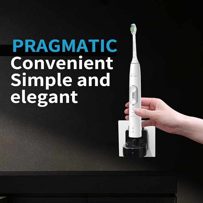 Wireless Electric Toothbrush Wall Charger Compatible with Oral-B and Braun Models (Excluding iO 7/8/9/10 and Pulsonic Series)