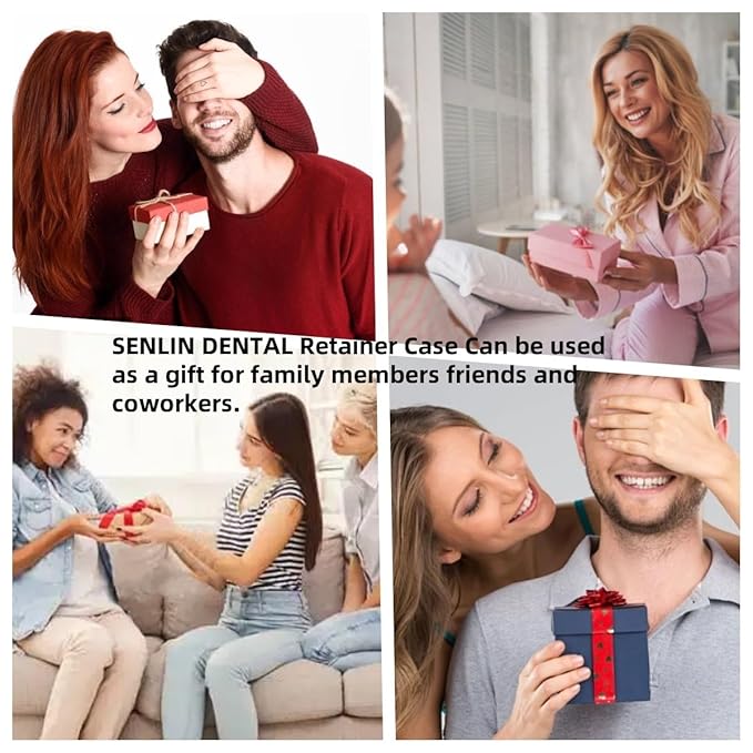 100PCS Aligner and Retainer Case with Mirror, Custom Personalized Logo Orthodontic Mouth Guard Case Customized with Any Image Logo and Text for Gift Business Logo