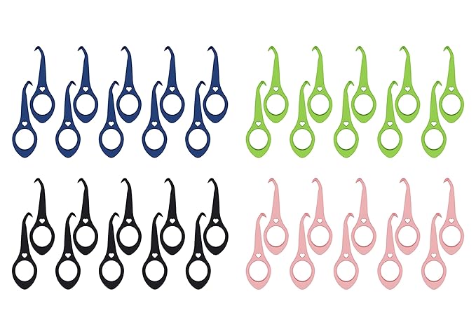 Clear aligner removal tool-invisible removable braces, invisible aligner remover-aligner remover-fixer remover(40PCS)
