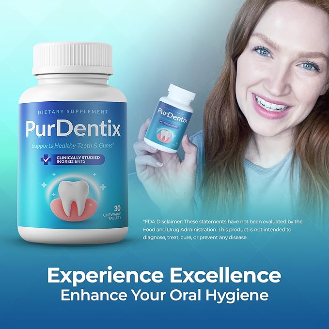 Oral Health Probiotic – 4-Strain Formula for Healthy Gums, Teeth & Fresh Breath – 30 Chewable Tablets