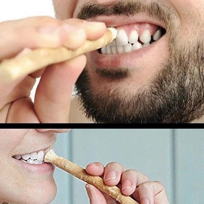 Teeth Cleaning Stick - Natural Toothbrush, Plant-Based Cleaner, Freshening Mouth Care Tool, Eco-Friendly Whitening Solution | for Morning Routine, Work, and Travel