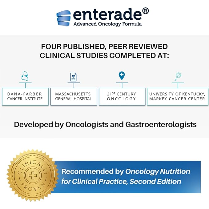 enterade Advanced Oncology Oral Supplement Orange 8 oz Bottle 12 Ct