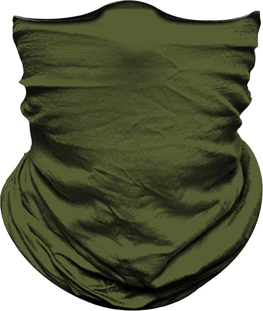 Obacle Neck Gaiter Face Mask Bandana for Dust Wind Sun Protection for Men Women