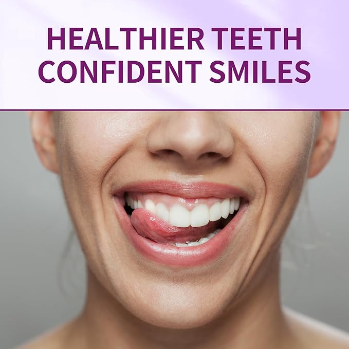 Fluoride Free Gum Health & Whitening Toothpaste, for Bleeding Gums & Gingivitis, Reduces Tooth Sensitivity, Repairs Enamel & Removes Plaque, with Hydroxyapatite, SLS Free, Mint, 3.52 oz