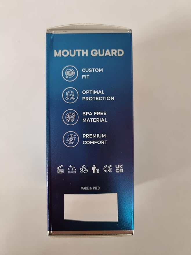 Mouth Guard for Grinding Teeth at Night: Moldable Sleeping Mouthguards for Clenching and Bruxism Protection - Nighttime Sleep Guards for Adults with 12 Cleaning Tablets