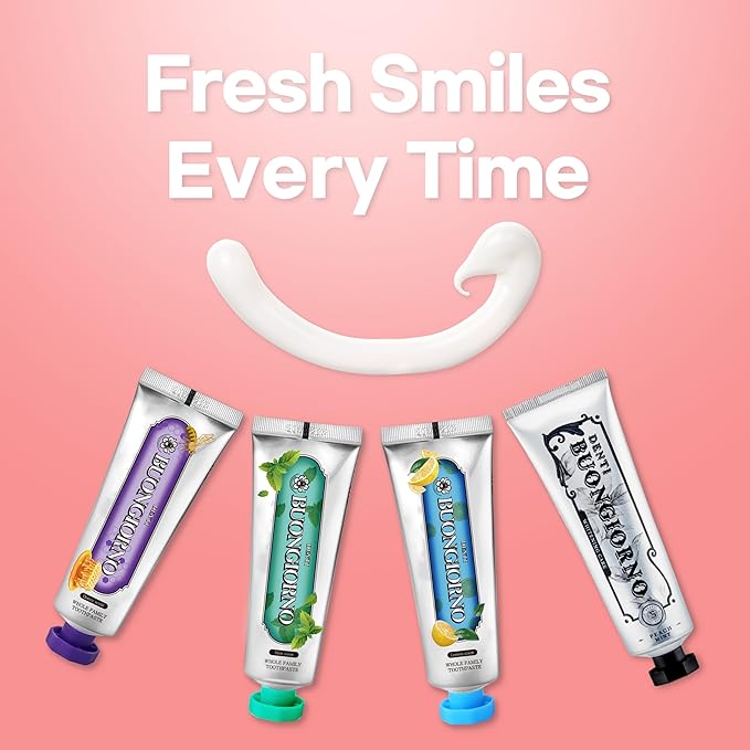Peach Mint WHITENING Toothpaste (Peach Mint) – Fluoride Free, Advanced Hydrogen Peroxide for Coffee Stains & Yellow Teeth, Anti-Plaque & Enamel Safe, Paraben Free (3.52fl oz / 100g)