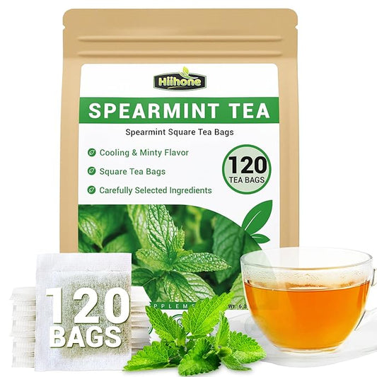 Spearmint Leaf Herbal Tea - Caffeine Free, 120 Teabags