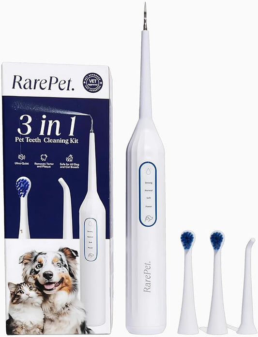Canivet Silent Sonic Dog Dental Cleaner – Rechargeable Plaque & Tartar Remover Kit