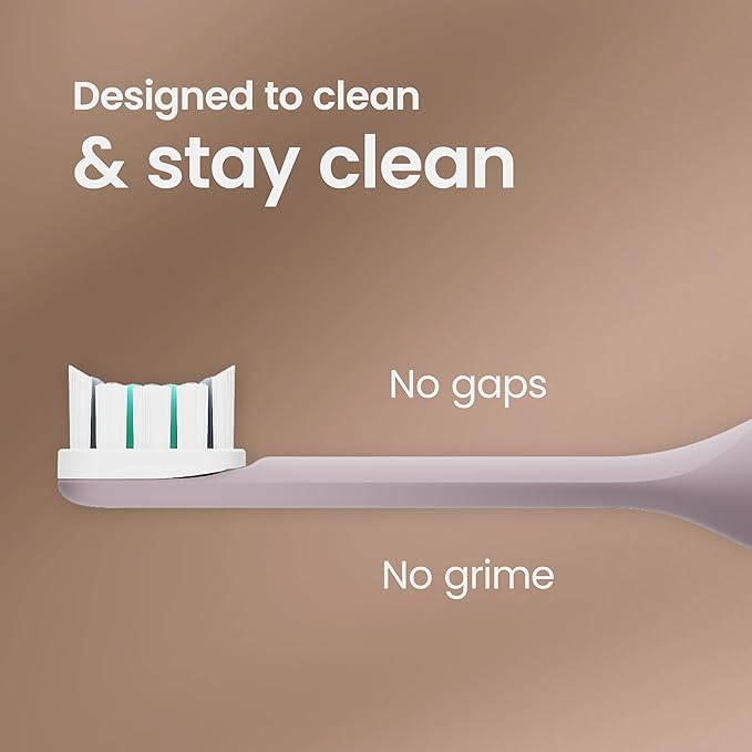 quip Ultra Brush Pod Refill Heads - 4 Pack - Verified quip Brush Head Refills for Sonic Electric Toothbrushes - Soft Bristles, Compact - Last 3 Months Each - White