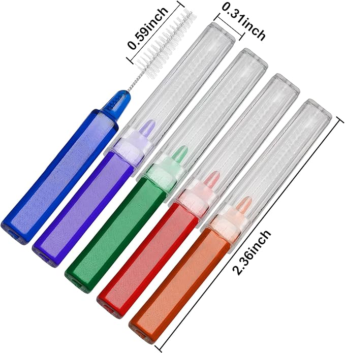B Rush Interdental Advanced Brush for Braces, Oral Teeth Cleaning, Dental Disposable Soft Flossing Brushpicks Removes Plaque, Tapered Head Reach Both Small Tight Gaps and Wide Spaces (200 Pcs)