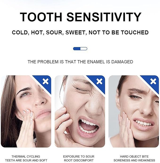 WEERSHUN Hydroxyapatite Toothpaste 7.5, Fluoride-Free, Mild Mint, Deep Cleaning Care for Sensitive Teeth, 4.23oz (1pcs)