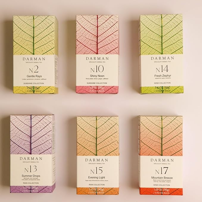 Armenian Herbal Tea No. 13 – Summer Drops | Refreshing Herbal Blend with Mint Bush, Mint, Red Basil, Rose Petals & Pomegranate Seeds | 1.4 oz Loose Leaf | Premium Mountain Tea for Calm & Relaxation