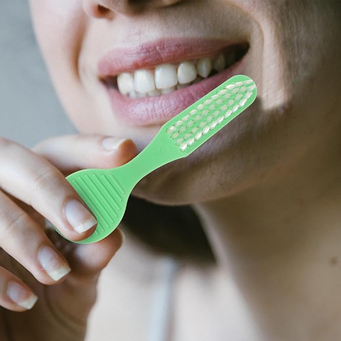 Prison Use Manual Toothbrush 10pcs Large Head Soft Bristle Short Handle Small Toothbrushes for Daily Oral Care