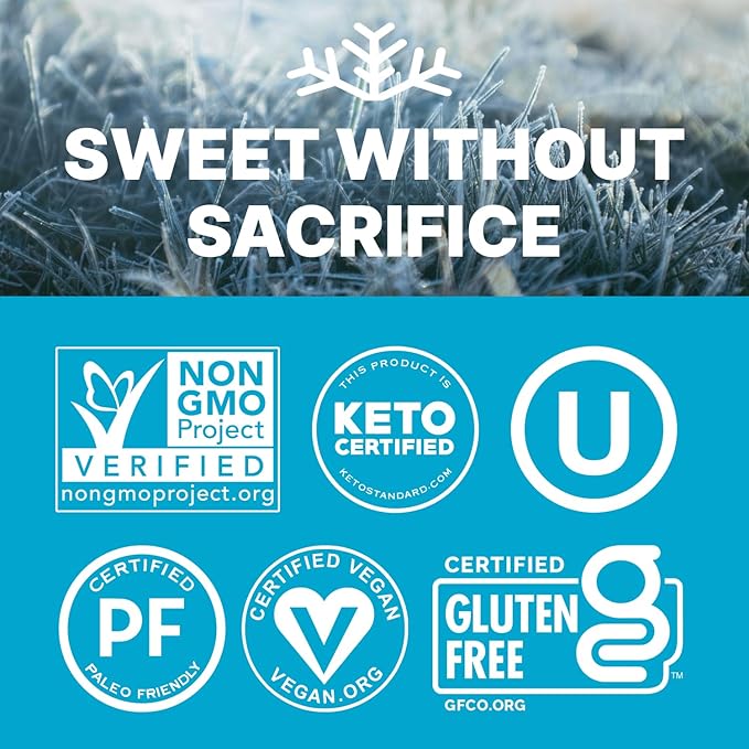 Peppermint KETO Xylitol Candy Chips (6-Pack) - SNØ 1.5oz Tin - Sugar-Free Candy With Only 2 Ingredients | Low Carbs, Diabetic-Friendly, Non-GMO, Vegan, GF & Kosher | Purest candy in the world