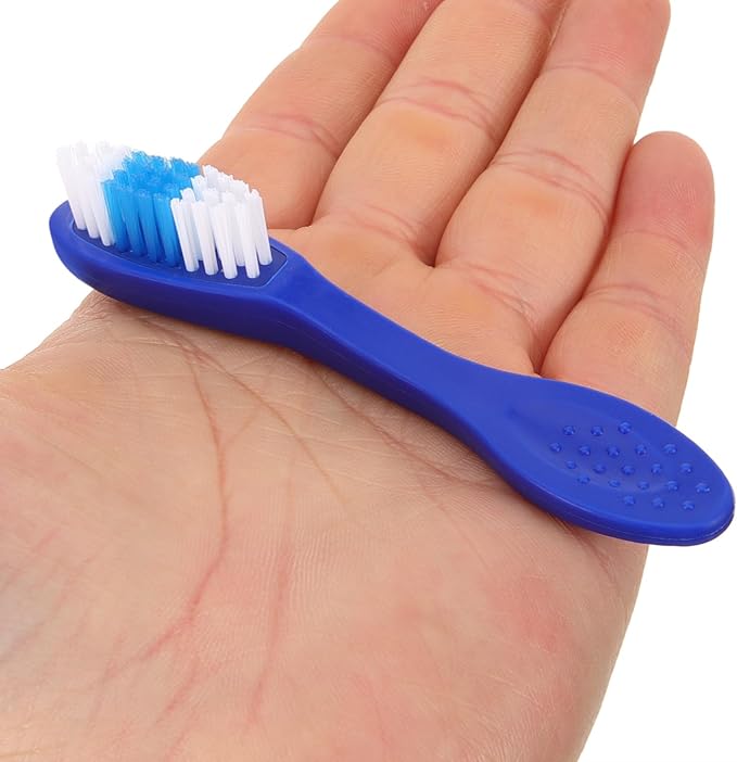 10Pcs 10Pcs Mini Toothbrushes with Short Soft Handles Ergonomic Grip Manual Toothbrushes for Safe Use Soft Bristles for Oral Cleaning