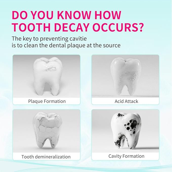 Plaque Disclosing Toothpaste for Kids & Adults, Strawberry Flavor with Fluoride, Fun Oral Health Learning Tool for Ages 3+, See & Clean Plaque in One Step, 2.1 oz