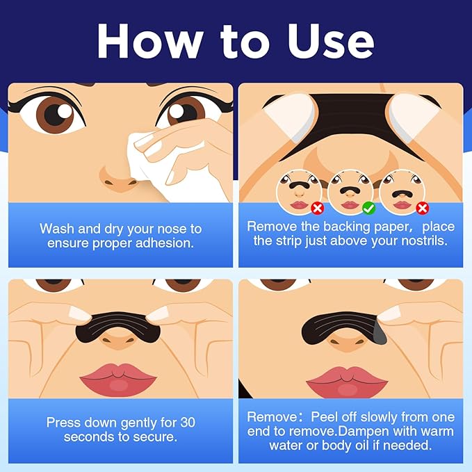 OK TAPE Nose Strips for Breathing and Snoring, 30Pcs Beige, Nasal Strips for Snoring and Running, Performance Boost Snoring Solution, Help Relief Nasal Congestion and Reduce Snoring