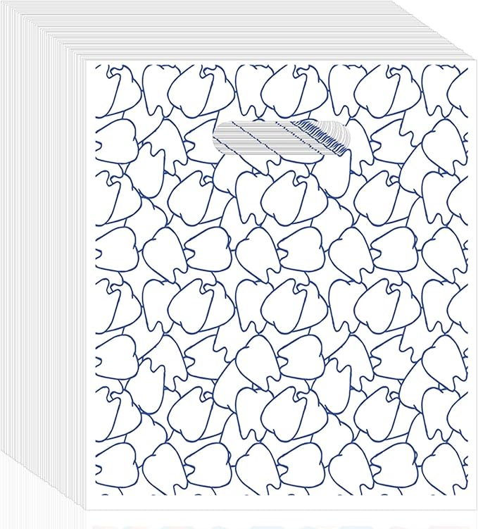 800 Pcs Dental Bags, Tooth Patient Care Dental Bags, 9 x 8 Inches dental goodie bags, for Dental Clinics, Schools and Patient use (Style 4)