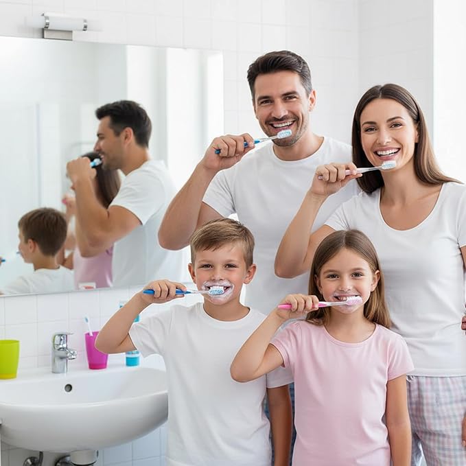 200PCS Individual Wrapped Disposable Toothbrushes Single Use Travel Tooth Brush with Soft Bristle for Women Men Adult Hotels Camp Guest Homeless Gift Donation