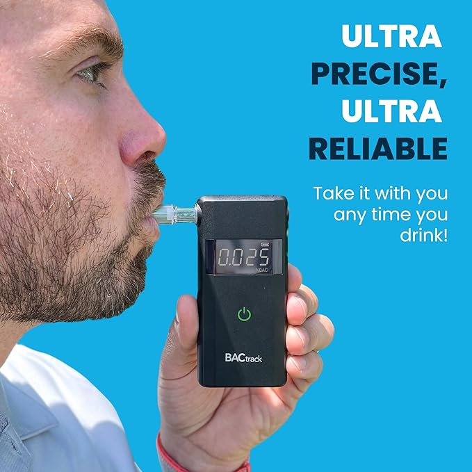 BACtrack Scout Breathalyzer | Professional-Grade Accuracy | DOT & NHTSA Compliant | Portable Breath Alcohol Tester for Personal & Professional Use
