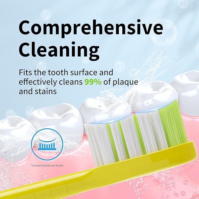 Replacement Toothbrush Heads Compatible with Philips One Sonicare Electric Toothbrush HY1200 HY1100, Tooth Brush Head Mango -10 Pack