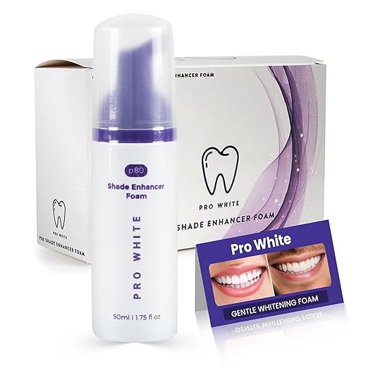 Whitening Foam - Tooth Whitening Foams for a Clean & Radiant Smile - Teeth Whitening Enhancer with a Gentle Formula Ideal for Everyday Use - Refresh Your Smile with Easy-to-Use Whitening Foam- 50ml
