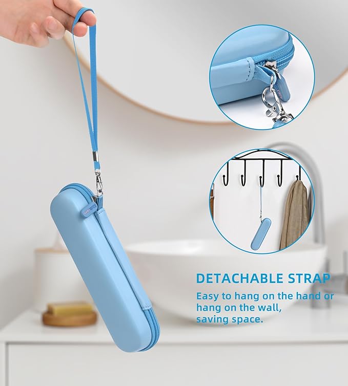 Stukcae Toothbrush Travel Case for Oral-B Pro 1000, 2000, 3000, 3500 Sonicare 4100, Hard Shell Portable Carrying Electric Toothbrush Protection Case
