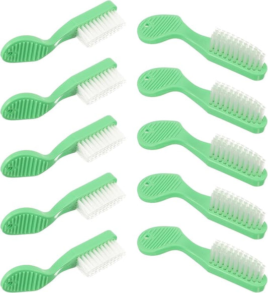 HAKIDZEL Prison Toothbrush Set 10Pcs Small Manual Toothbrushes Soft Bristles Short Handle Oral Cleaning Brush for On-The-Go Use and Household Teeth Care