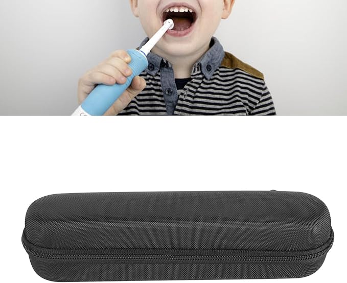 Electric Toothbrush Travel Case, Hard Shell Protective Kids Toothbrush Storage with Lanyard, for D10 Kid Electric