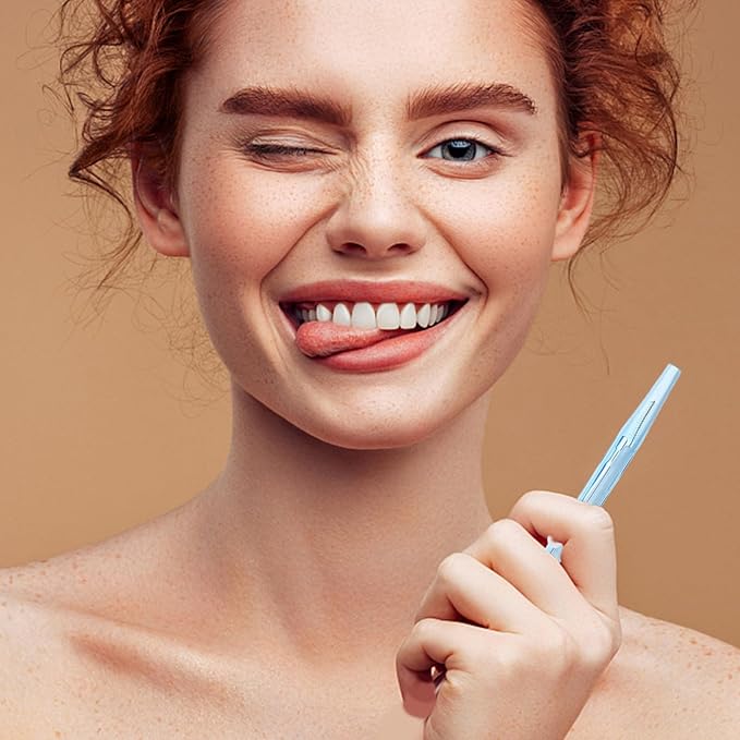 40pcs Interdental Toothbrush for Braces Push-Pull Cleaning Brush Kit with Soft Bristles Lightweight Ergonomic Handle for Teeth Flossing and Oral Care