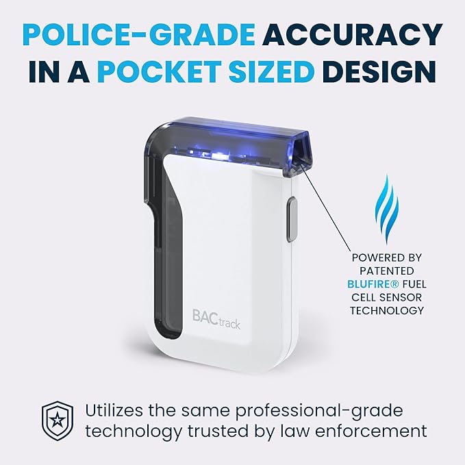BACtrack Mobile Smartphone Breathalyzer (2 Pack) | Professional-Grade Accuracy | Smartphone Connectivity | Compatible w/Apple iPhone, Google & Samsung Android Devices | Apple HealthKit Integration